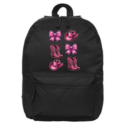 Coquette Cowgirl 16 in Basic Backpack