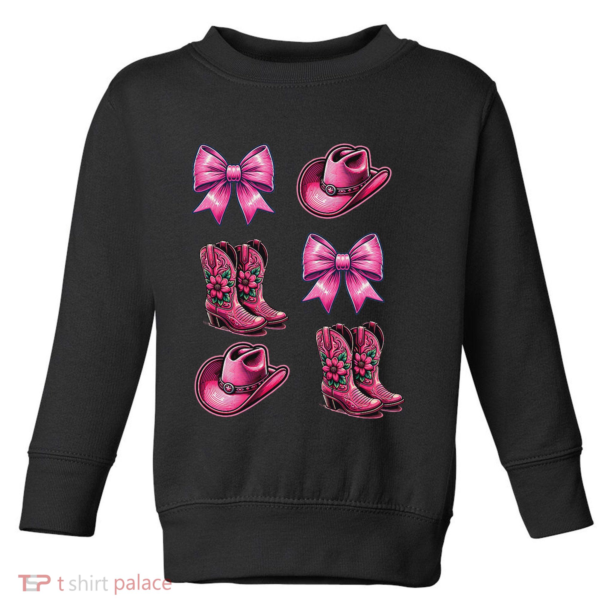 Coquette Cowgirl Toddler Sweatshirt