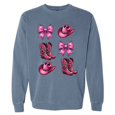 Coquette Cowgirl Garment-Dyed Sweatshirt