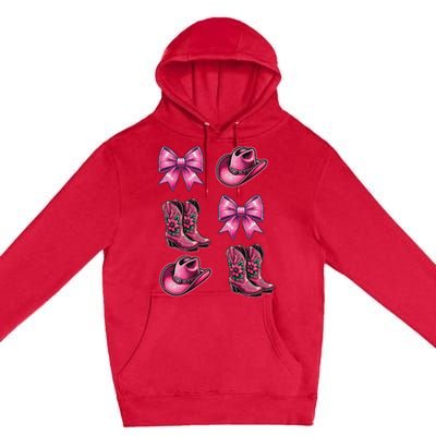 Coquette Cowgirl Premium Pullover Hoodie