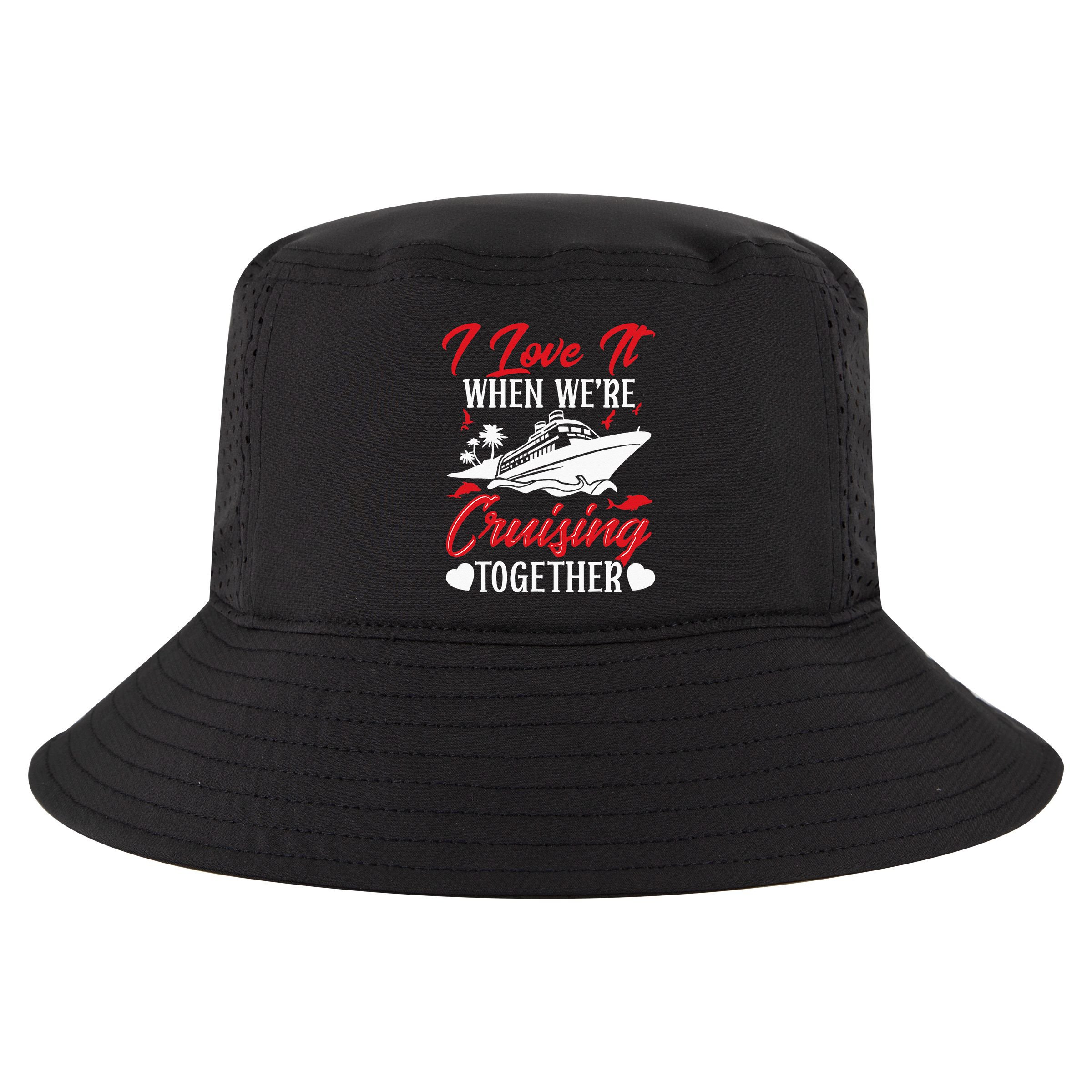 Cruising Couple Cruise Love It When WeRe Cruisin Together Cool Comfort Performance Bucket Hat