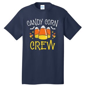 Candy Corn Crew Spooky Party Halloween Sweet Candy Tall T-Shirt