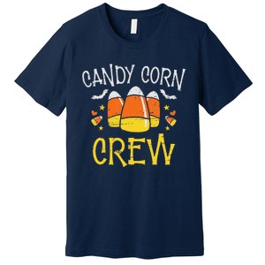 Candy Corn Crew Spooky Party Halloween Sweet Candy Premium T-Shirt