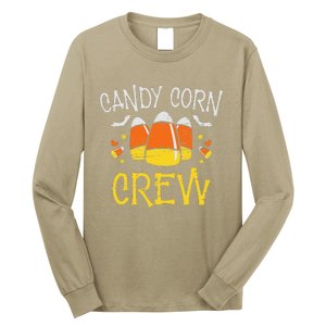 Candy Corn Crew Spooky Party Halloween Sweet Candy Long Sleeve Shirt