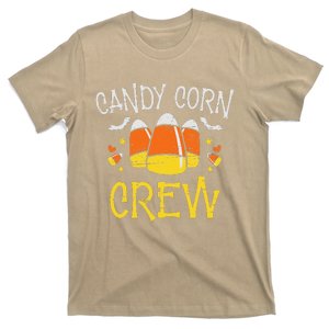 Candy Corn Crew Spooky Party Halloween Sweet Candy T-Shirt