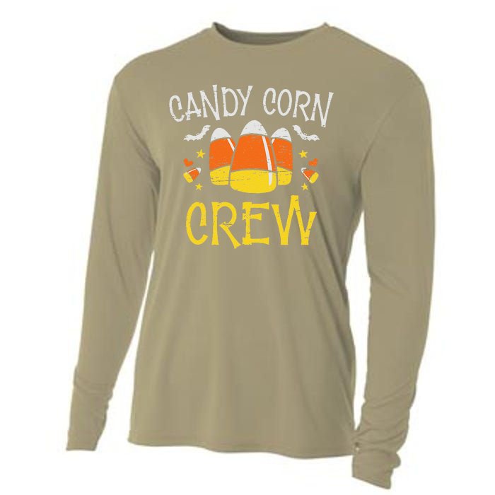 Candy Corn Crew Spooky Party Halloween Sweet Candy Cooling Performance Long Sleeve Crew