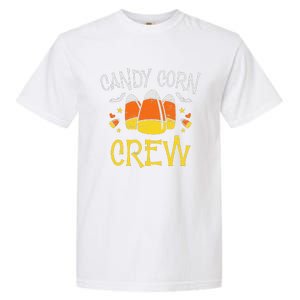 Candy Corn Crew Spooky Party Halloween Sweet Candy Garment-Dyed Heavyweight T-Shirt