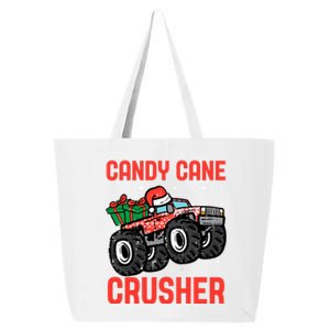 Candy Cane Crusher Christmas Monster Truck 25L Jumbo Tote