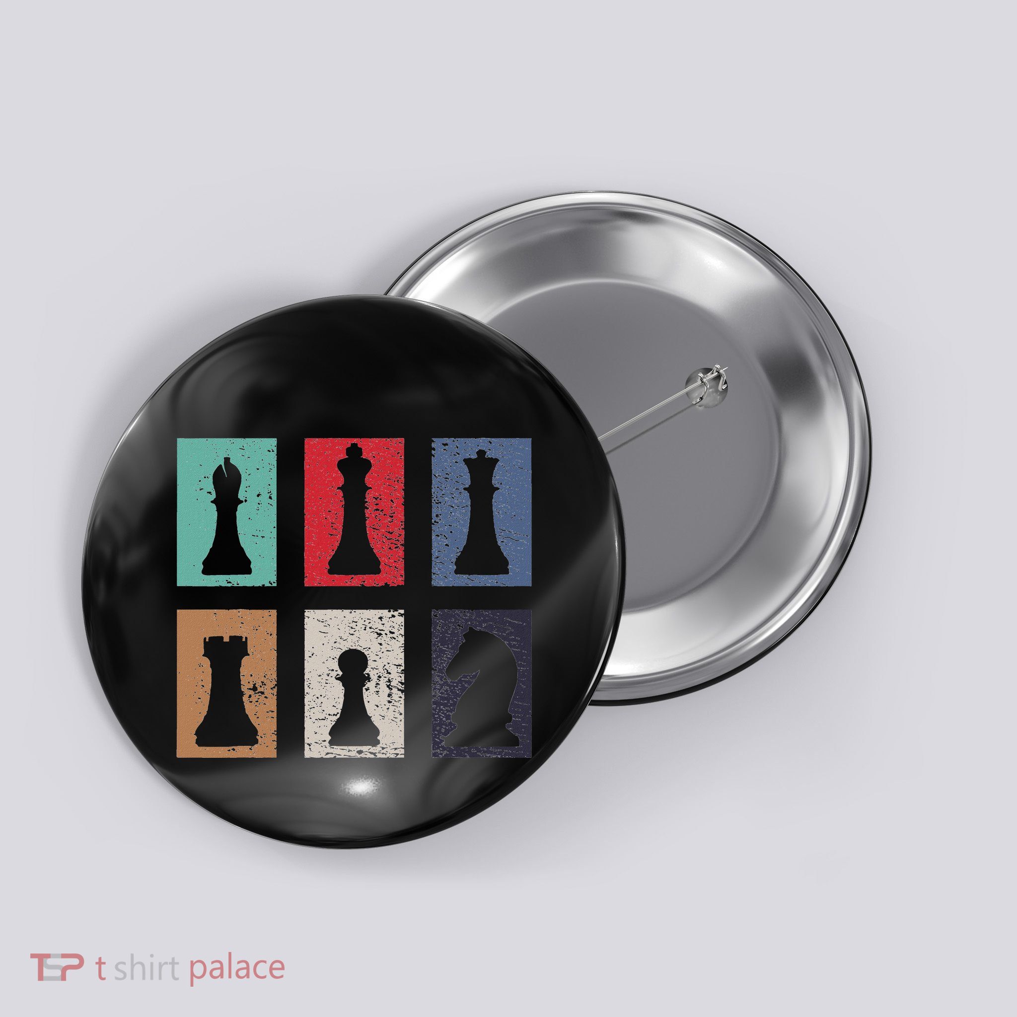 Chess Chessmen Button