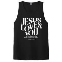 Christian Comfort Colors Jesus Loves You PosiCharge Competitor Tank