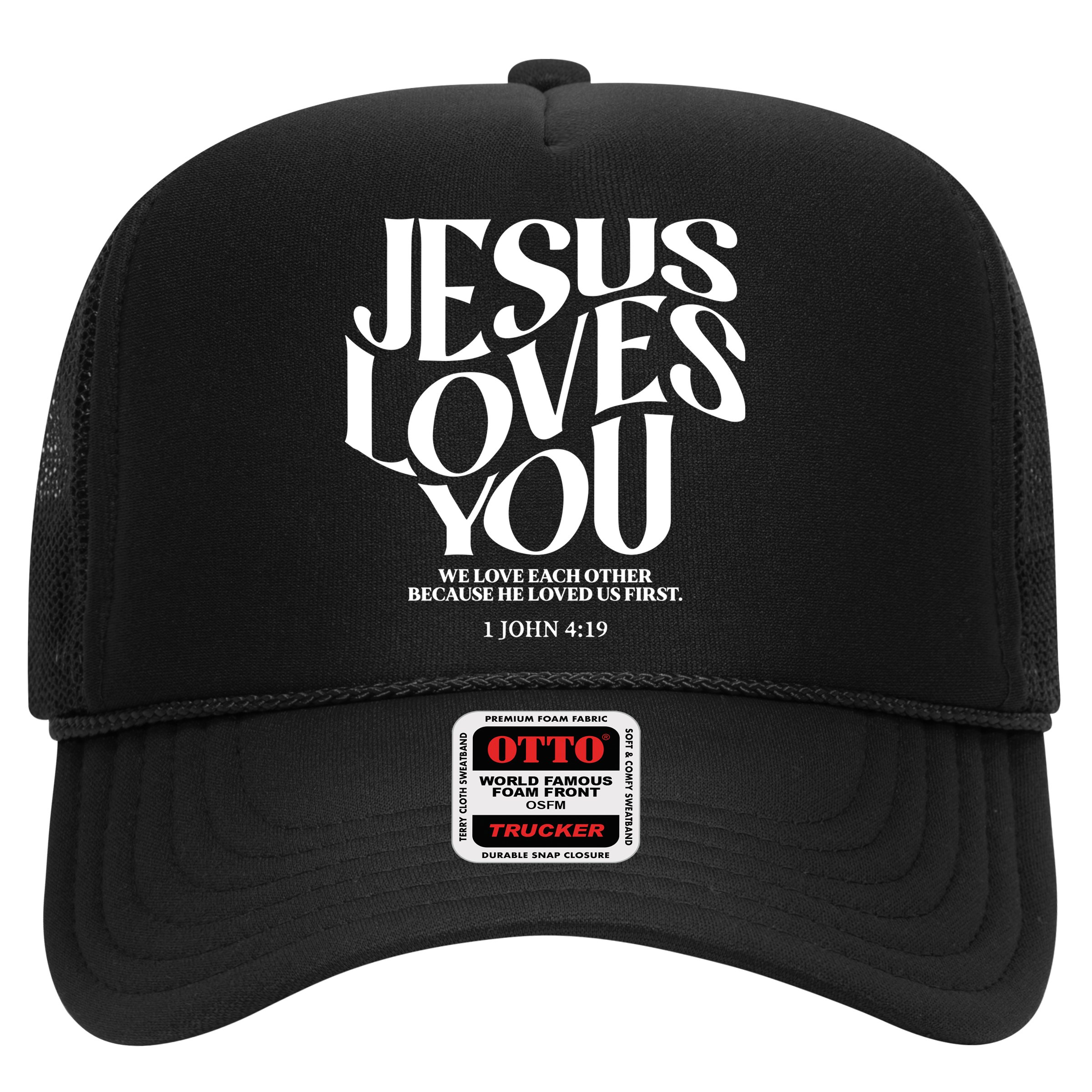 Christian Jesus Loves You Hat