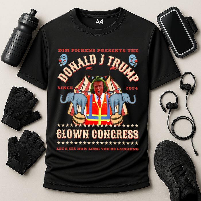 Clown Congress Circus Cabinet Trump Insane Cabinet Picks Cooling Performance Crew T-Shirt