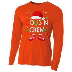 Cousin Crew Christmas Family Squad Naughty Matching Santa Cooling Performance Long Sleeve Crew