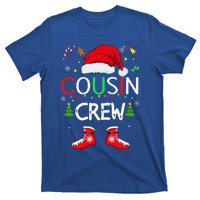 Cousin Crew Christmas Family Squad Naughty Matching Santa T-Shirt