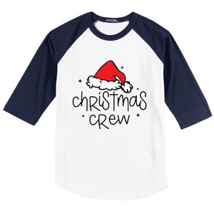 Christmas Crew Baseball Sleeve Shirt