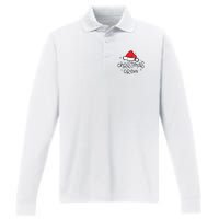 Christmas Crew Performance Long Sleeve Polo