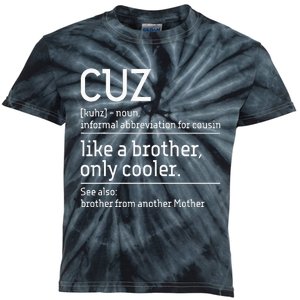 Cuz Cousin Cousins Matching Family Member Childhood Kids Tie-Dye T-Shirt