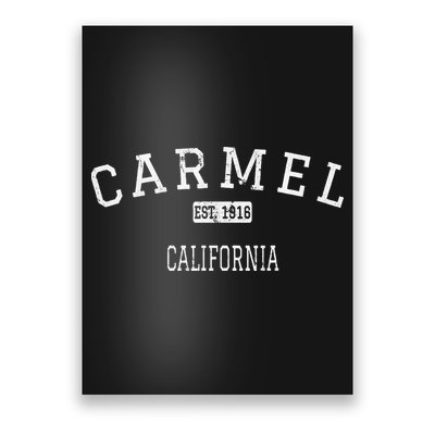 Carmel California Ca Vintage Poster