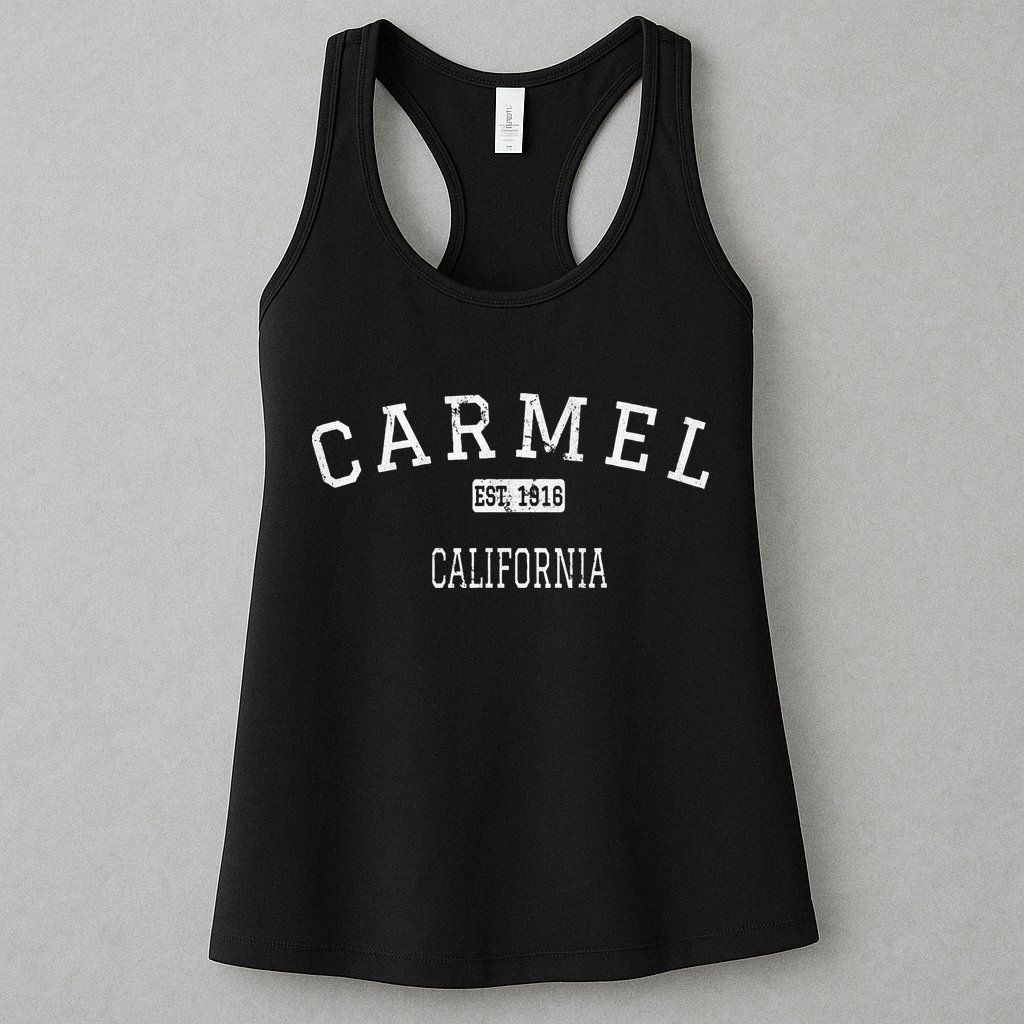 Carmel California Ca Vintage Womens Tank Top
