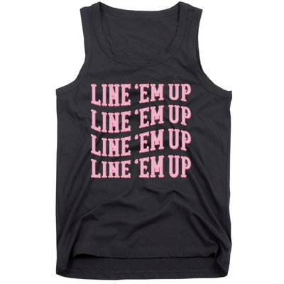 Cute Country Concert Outfits For Women Line Em Up Tank Top