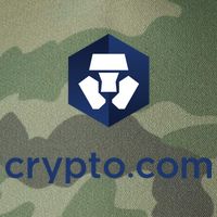 Crypto Com Legacy Tie Dye Trucker Hat