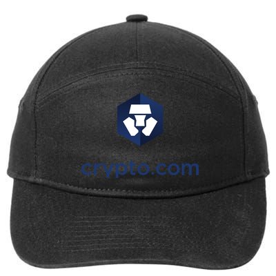Crypto Com 7-Panel Snapback Hat