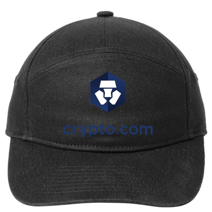 Crypto Com 7-Panel Snapback Hat