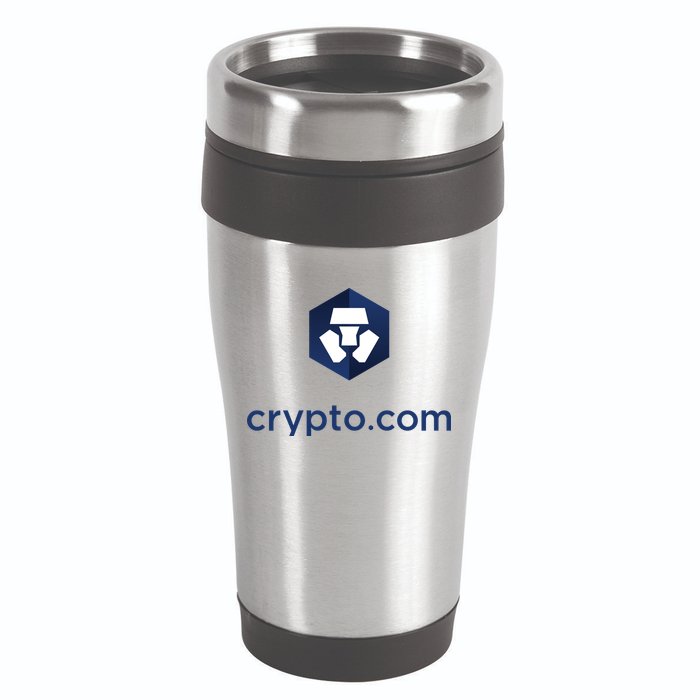 Crypto Com 16oz Travel Tumbler