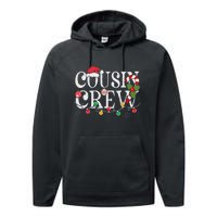 Cousin Crew Christmas Cousins Christmas Matching Family Performance Fleece Hoodie