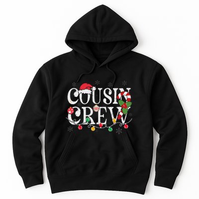 Cousin Crew Christmas Cousins Christmas Matching Family Hoodie