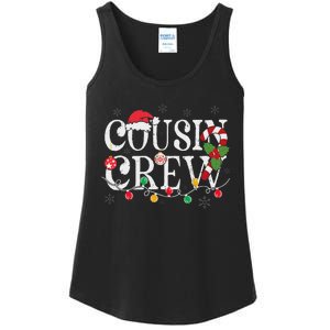 Cousin Crew Christmas Cousins Christmas Matching Family Ladies Essential Tank