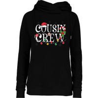 Cousin Crew Christmas Cousins Christmas Matching Family Womens Funnel Neck Pullover Hood