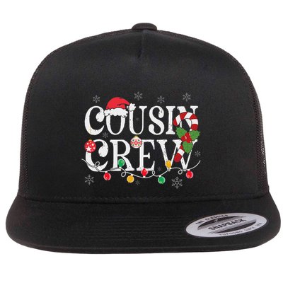 Cousin Crew Christmas Cousins Christmas Matching Family Flat Bill Trucker Hat