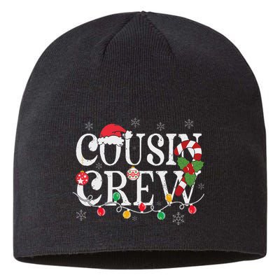 Cousin Crew Christmas Cousins Christmas Matching Family Sustainable Beanie
