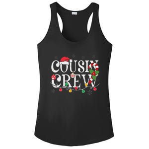 Cousin Crew Christmas Cousins Christmas Matching Family Ladies PosiCharge Competitor Racerback Tank