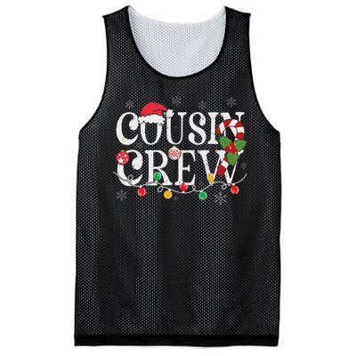 Cousin Crew Christmas Cousins Christmas Matching Family Mesh Reversible Basketball Jersey Tank