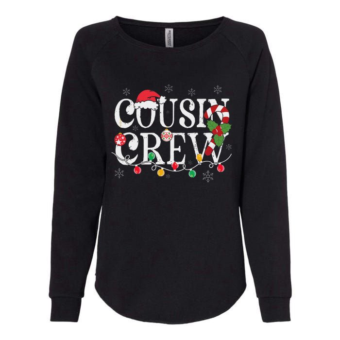 Cousin Crew Christmas Cousins Christmas Matching Family Womens California Wash Sweatshirt