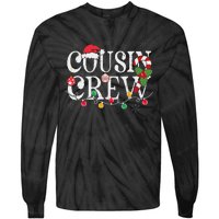 Cousin Crew Christmas Cousins Christmas Matching Family Tie-Dye Long Sleeve Shirt