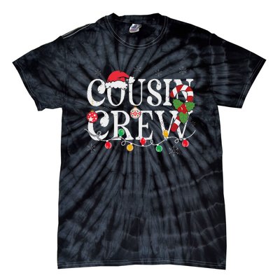 Cousin Crew Christmas Cousins Christmas Matching Family Tie-Dye T-Shirt