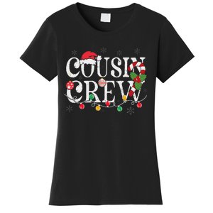 Cousin Crew Christmas Cousins Christmas Matching Family Women's T-Shirt