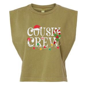 Cousin Crew Christmas Cousins Christmas Matching Family Garment-Dyed Women's Muscle Tee