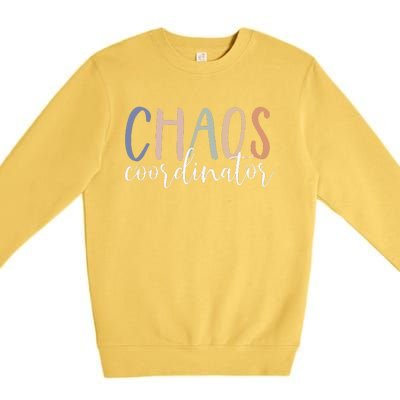 Chaos Coordinator Premium Crewneck Sweatshirt