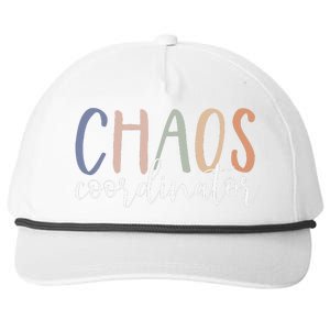 Chaos Coordinator Snapback Five-Panel Rope Hat