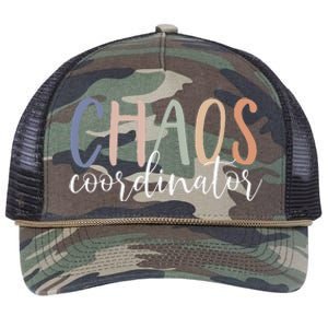 Chaos Coordinator Retro Rope Trucker Hat Cap