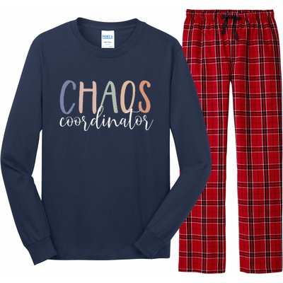 Chaos Coordinator Long Sleeve Pajama Set