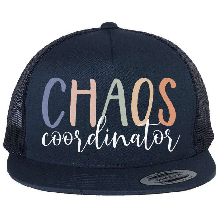 Chaos Coordinator Flat Bill Trucker Hat