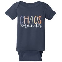 Chaos Coordinator Baby Bodysuit