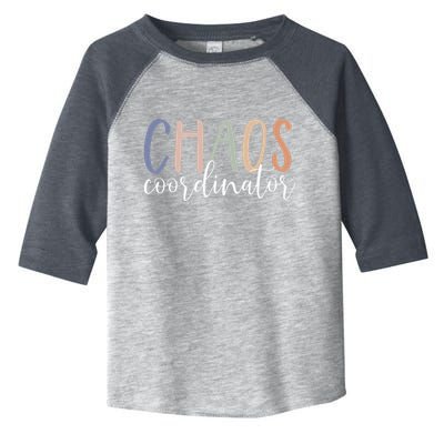 Chaos Coordinator Toddler Fine Jersey T-Shirt