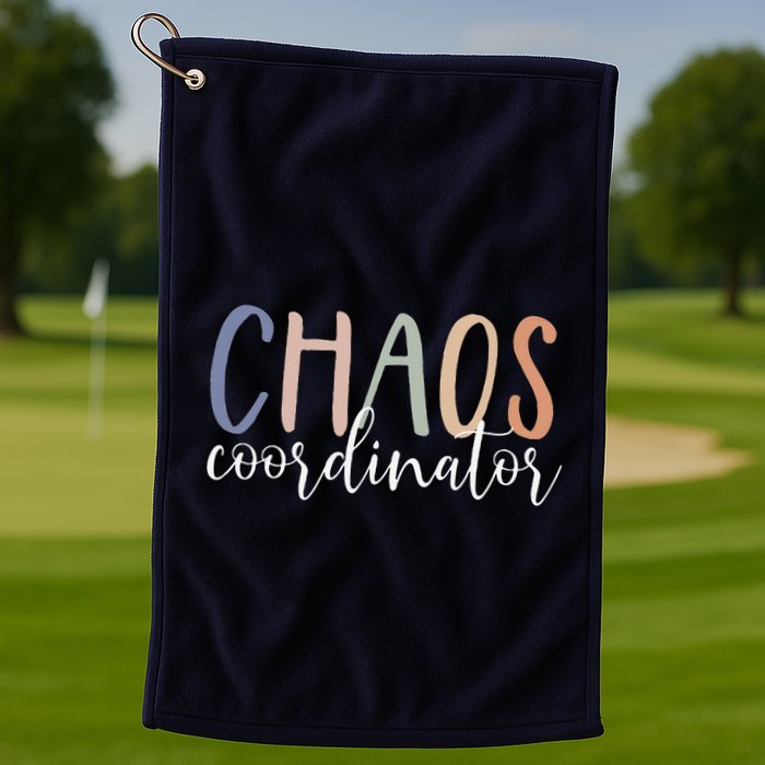 Chaos Coordinator Golf Towel
