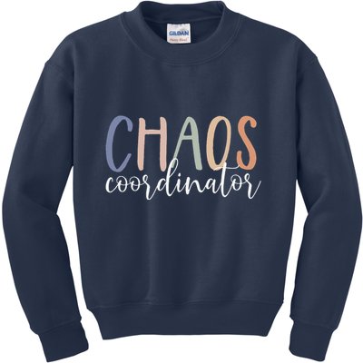 Chaos Coordinator Kids Sweatshirt